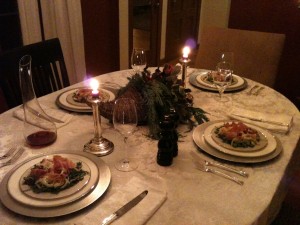 Dinner table